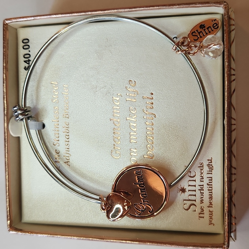 Grandma Bracelet NWT Stainless Steel